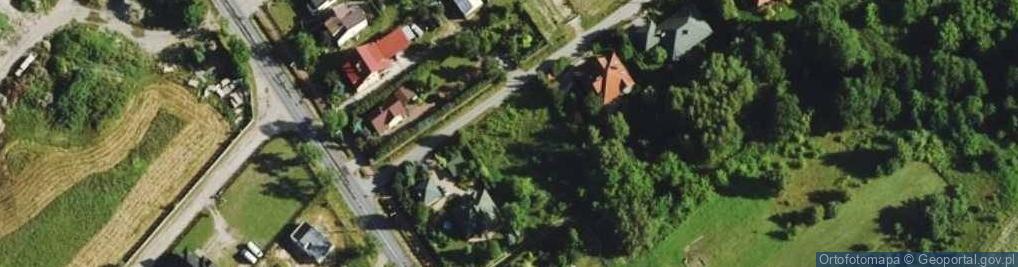 Zdjęcie satelitarne Zielonej Żabki ul.