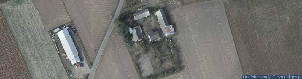 Zdjęcie satelitarne Zielona Puszcza ul.