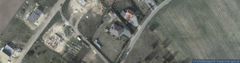 Zdjęcie satelitarne Zielona Puszcza ul.