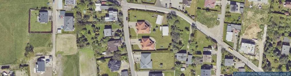 Zdjęcie satelitarne Zielona ul.