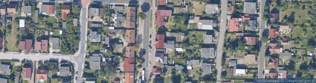 Zdjęcie satelitarne Zielonogórska ul.