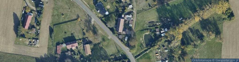 Zdjęcie satelitarne Zielony Dąb ul.