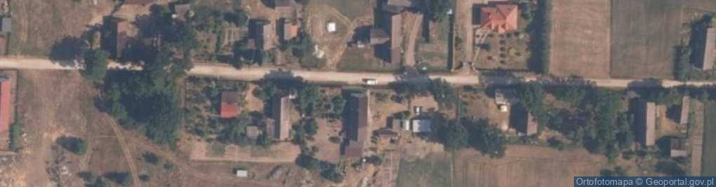 Zdjęcie satelitarne Zielony Dąb ul.