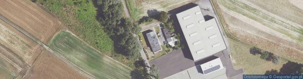 Zdjęcie satelitarne Zielona ul.