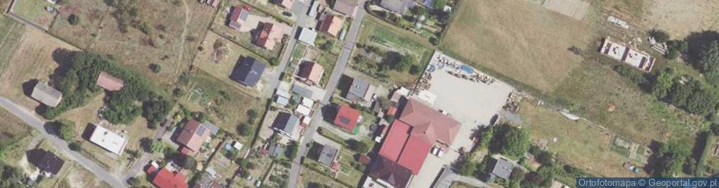 Zdjęcie satelitarne Zielona ul.