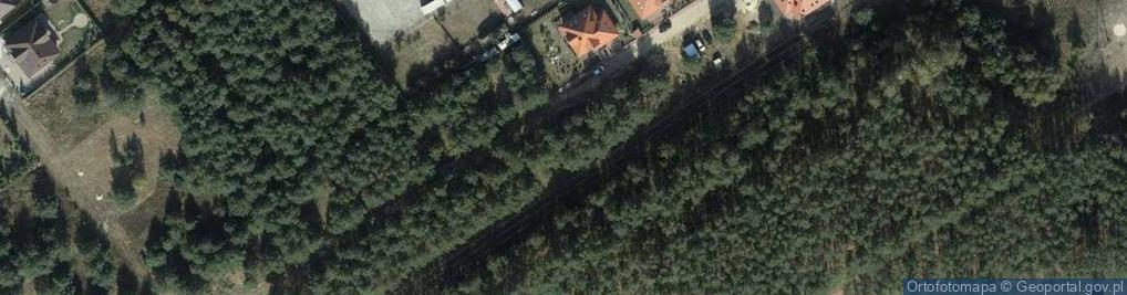 Zdjęcie satelitarne Zielone Zacisze ul.