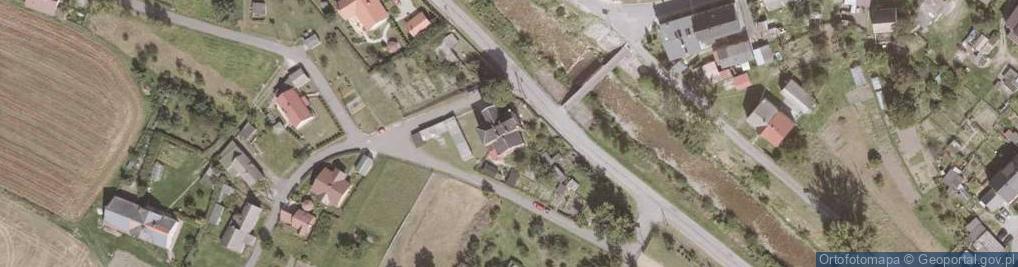Zdjęcie satelitarne Zielona ul.