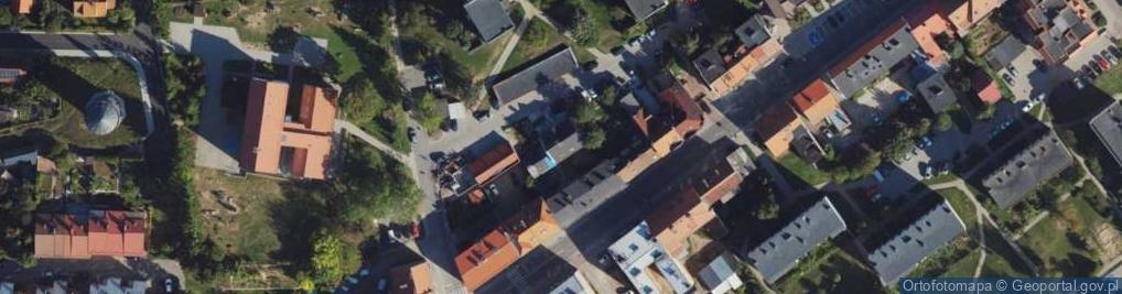 Zdjęcie satelitarne Zielona ul.