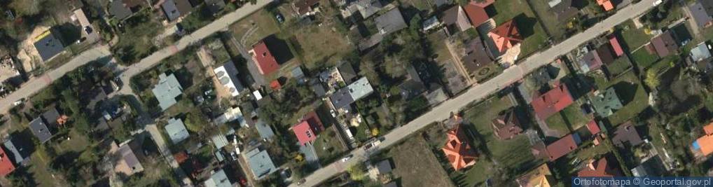Zdjęcie satelitarne Zielna ul.