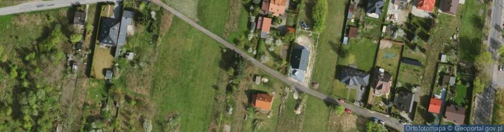 Zdjęcie satelitarne Zimna ul.