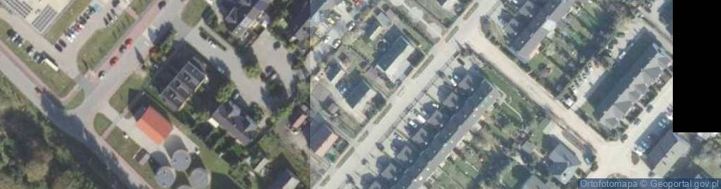 Zdjęcie satelitarne Zielarska ul.