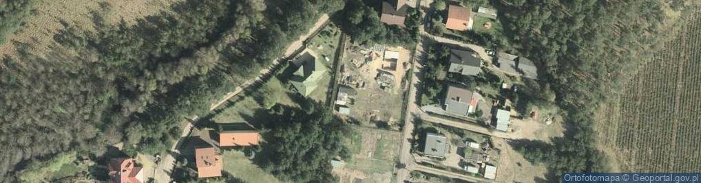 Zdjęcie satelitarne Zielone Pola ul.