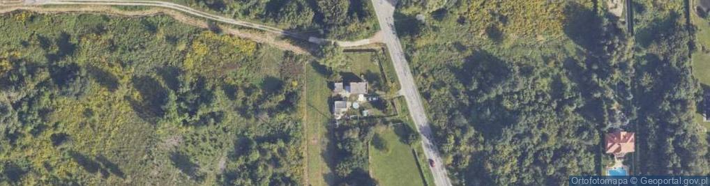 Zdjęcie satelitarne Zielona ul.
