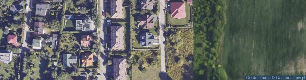 Zdjęcie satelitarne Zielona ul.