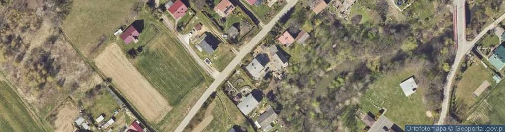 Zdjęcie satelitarne Zielona ul.