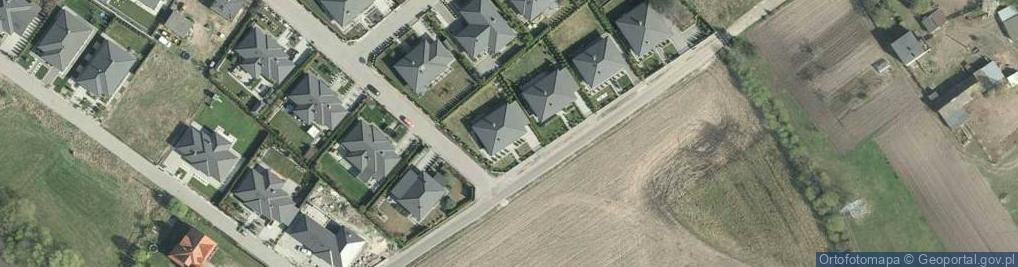 Zdjęcie satelitarne Zielona Polana ul.