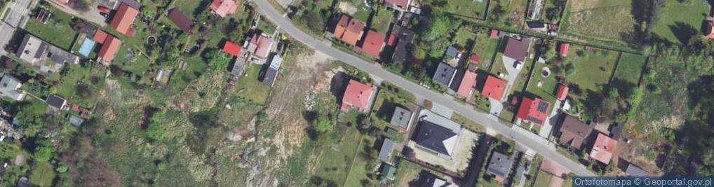 Zdjęcie satelitarne Zielona ul.