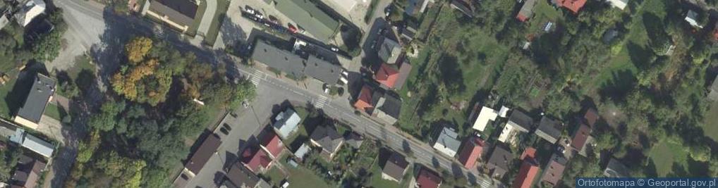 Zdjęcie satelitarne Zielona ul.