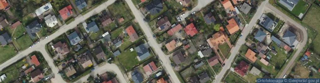 Zdjęcie satelitarne Zielona ul.