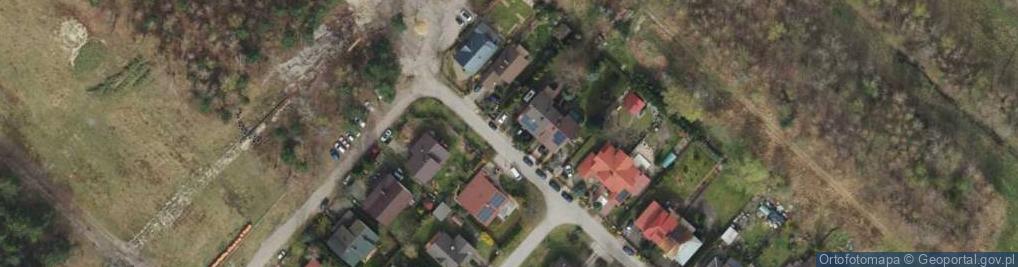 Zdjęcie satelitarne Ziołowa ul.