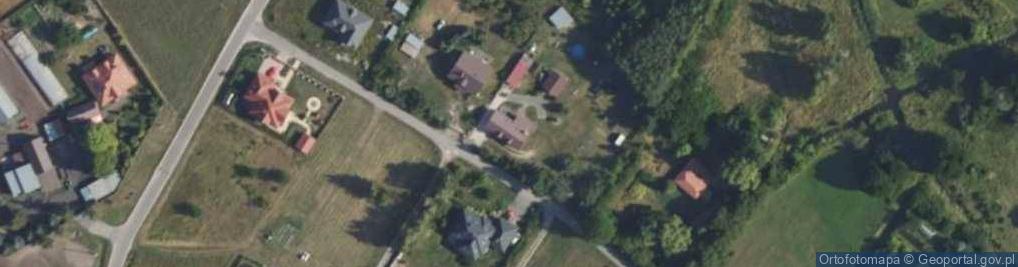 Zdjęcie satelitarne Zielona ul.