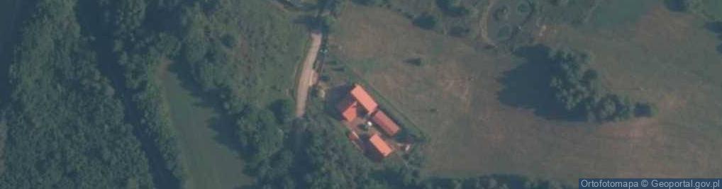 Zdjęcie satelitarne Zielony Dworek ul.