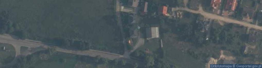 Zdjęcie satelitarne Zielona Droga ul.