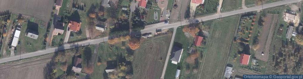 Zdjęcie satelitarne Zielona ul.