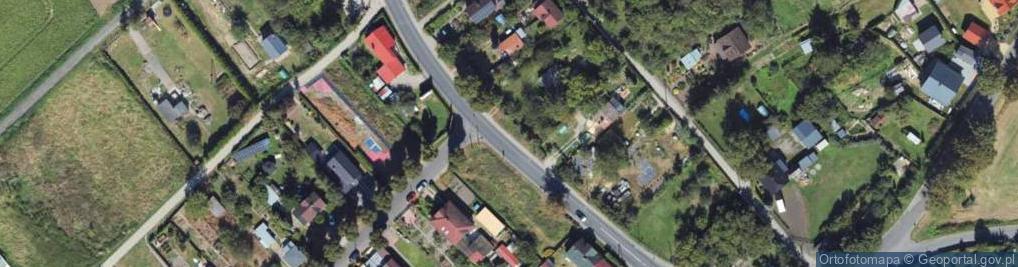 Zdjęcie satelitarne Zielona ul.