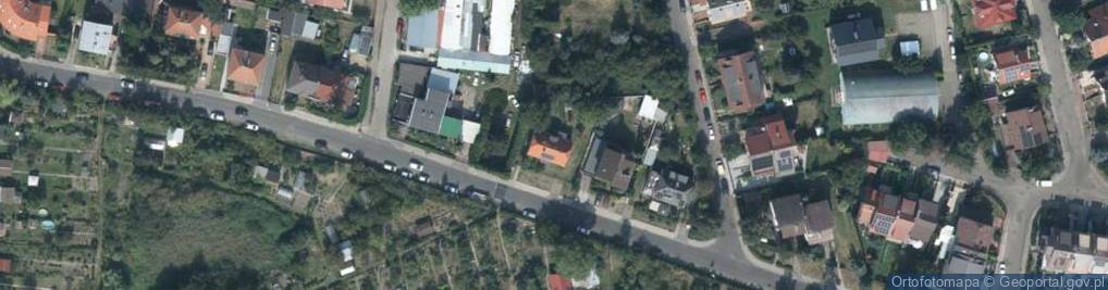Zdjęcie satelitarne Zielona ul.