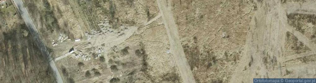 Zdjęcie satelitarne Zielonego Dębu ul.