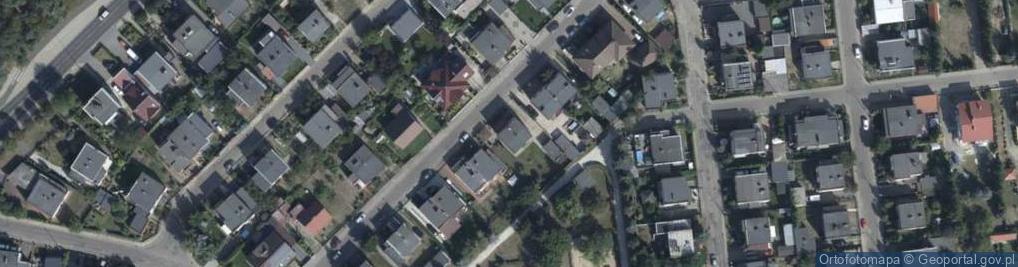 Zdjęcie satelitarne Zielona ul.