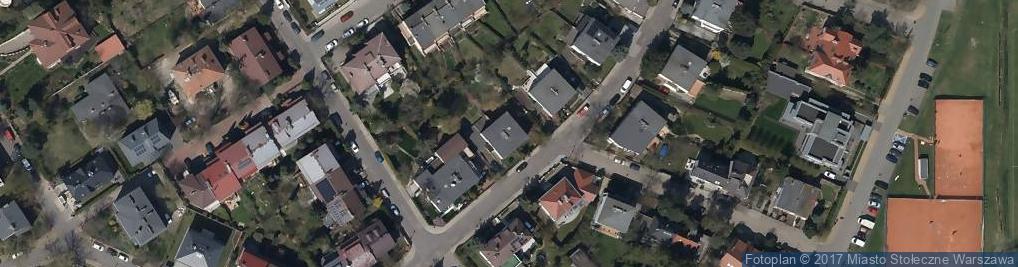 Zdjęcie satelitarne Zielona ul.