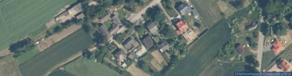 Zdjęcie satelitarne Zielona ul.