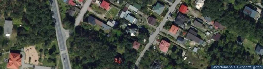 Zdjęcie satelitarne Zielona ul.