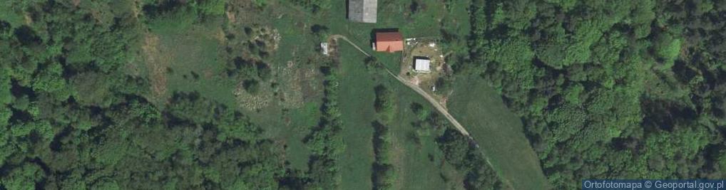 Zdjęcie satelitarne Zielony Stok ul.