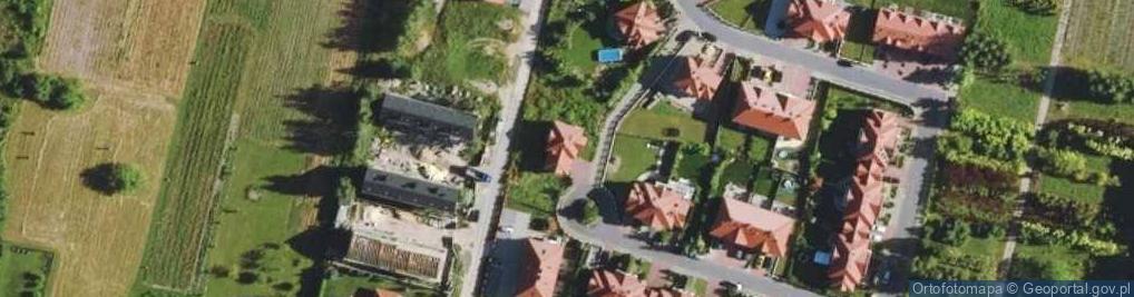 Zdjęcie satelitarne Zielone Ogrody ul.