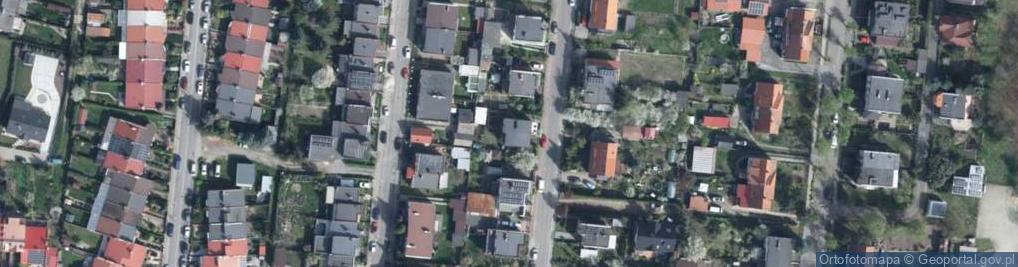 Zdjęcie satelitarne Zielona ul.