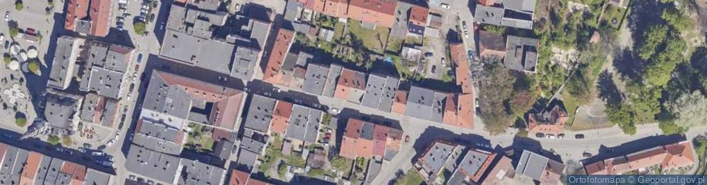 Zdjęcie satelitarne Ziębicka ul.