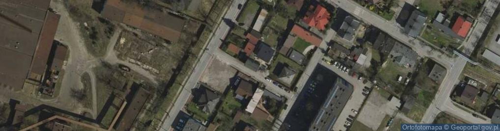 Zdjęcie satelitarne Zielna ul.