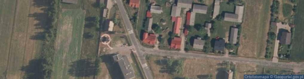 Zdjęcie satelitarne Ziębów ul.
