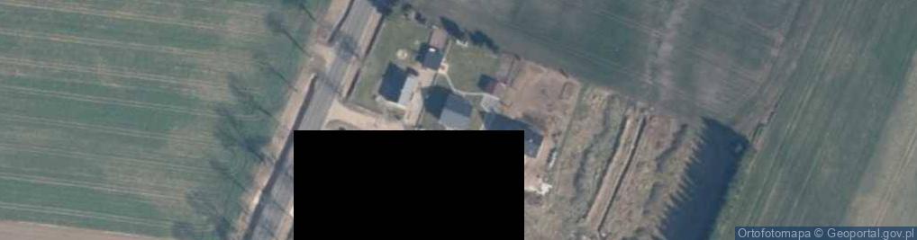 Zdjęcie satelitarne Zielin ul.