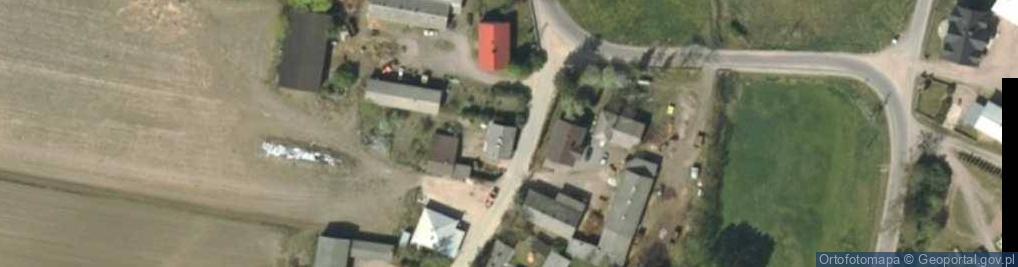 Zdjęcie satelitarne Zielkowo ul.