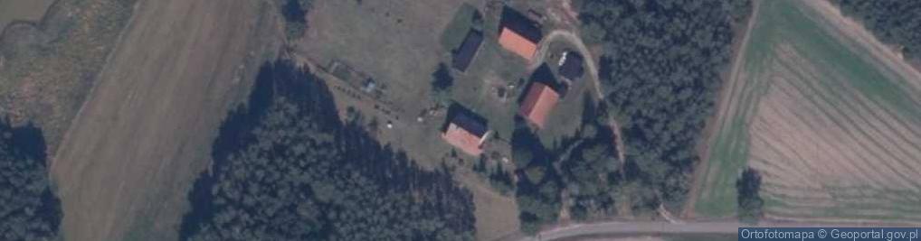 Zdjęcie satelitarne Zielona Chocina ul.