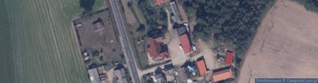 Zdjęcie satelitarne Zielona Chocina ul.