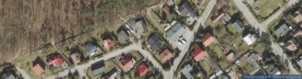 Zdjęcie satelitarne Zielony Las ul.