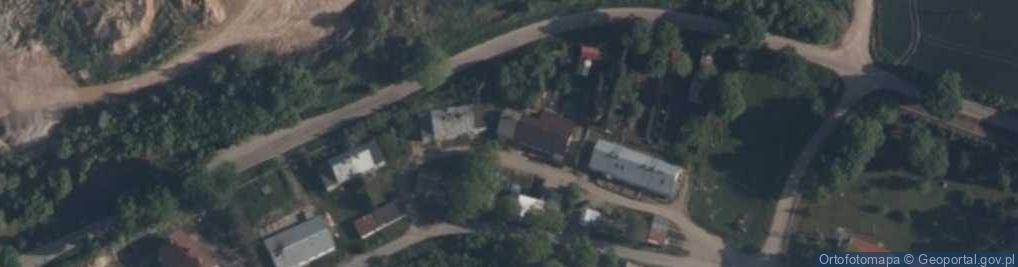 Zdjęcie satelitarne Zielony Gaj ul.