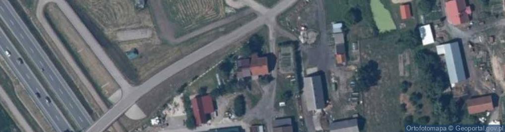 Zdjęcie satelitarne Zielony Grąd ul.
