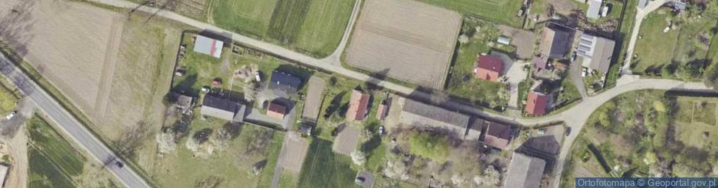 Zdjęcie satelitarne Ziemiełowice ul.