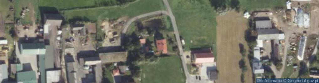 Zdjęcie satelitarne Ziemlin ul.